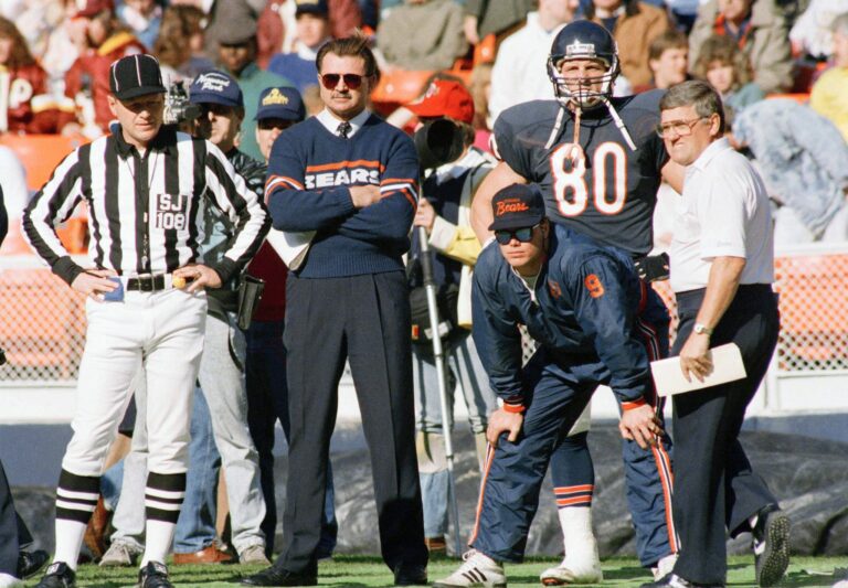 For how long was Mike Ditka the coach of the Chicago Bears?