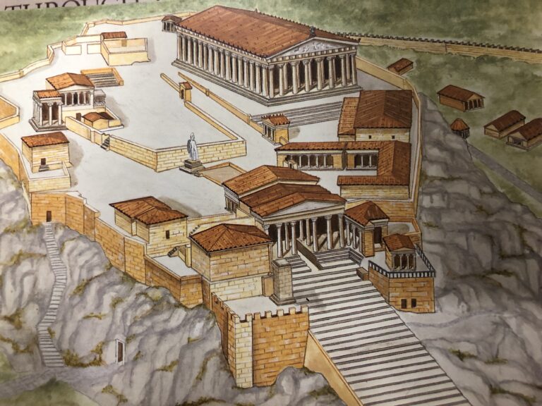 How populous was ancient Athens?