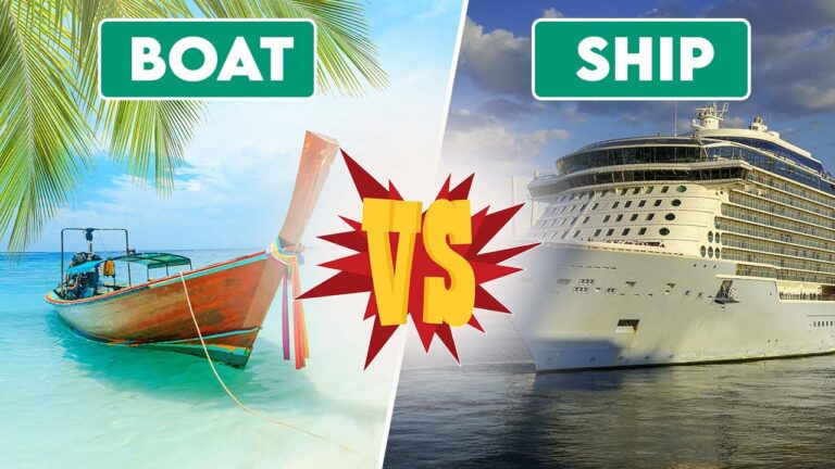 What is the difference between a boat and a ship?