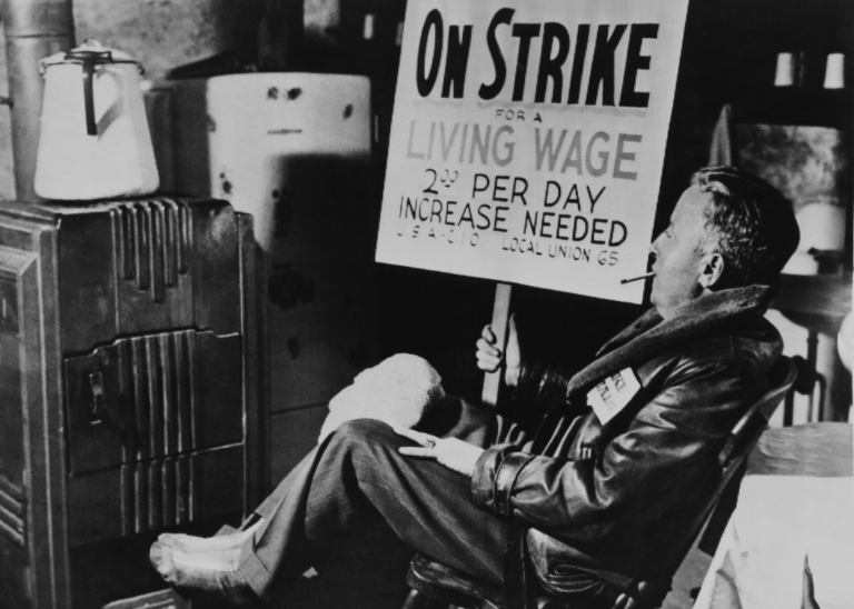 When were cost-of-living raises first worked into union contracts?