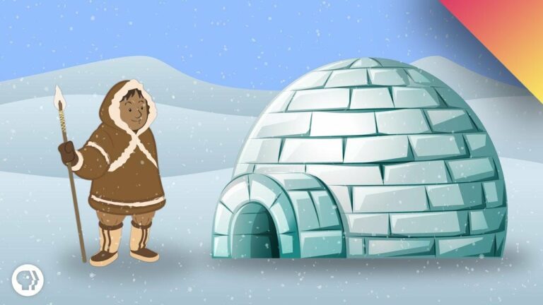 Did Eskimos ever live in igloos?