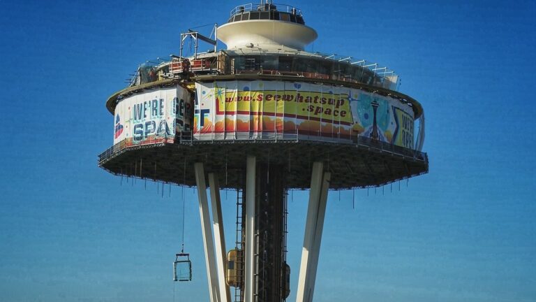 For what World’s Fair was the Space Needle in Seattle erected?