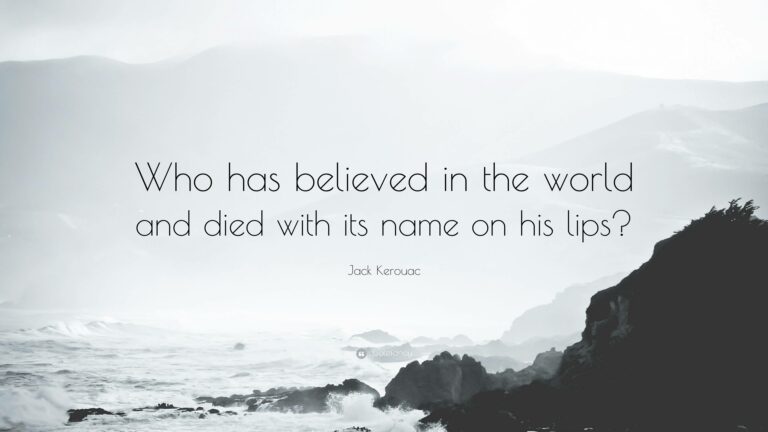 How did Jack Kerouac die?