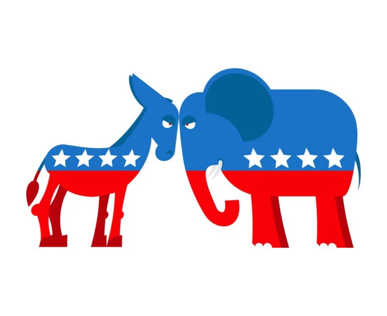 How did the elephant and donkey come to be the symbols for the Republican and Democratic parties?