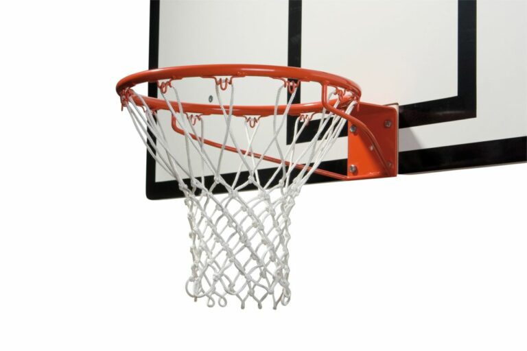 How high is the regulation basketball hoop?