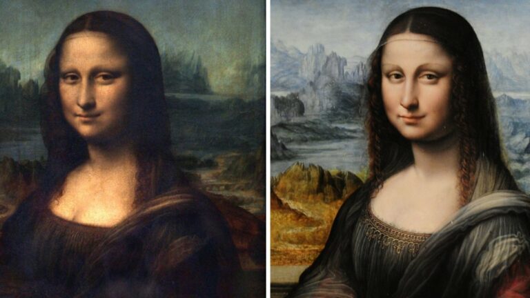 How long did it take Leonardo da Vinci to paint the Mona Lisa and who was the model?