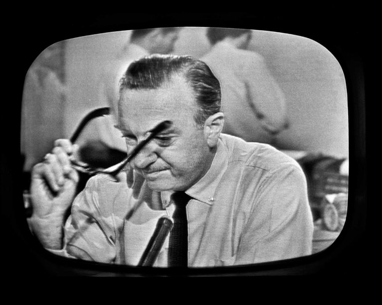 How long was Walter Cronkite a television anchorman for CBS?