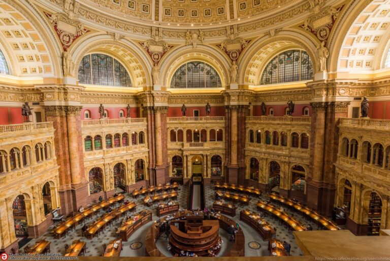 How many items are in the collections of the Library of Congress?