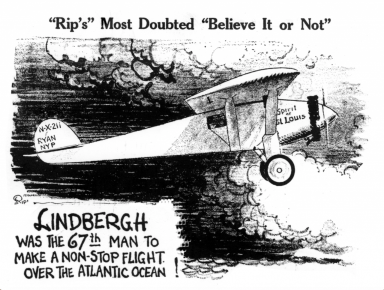 How much money did Charles Lindbergh receive for flying nonstop from New York to Paris?