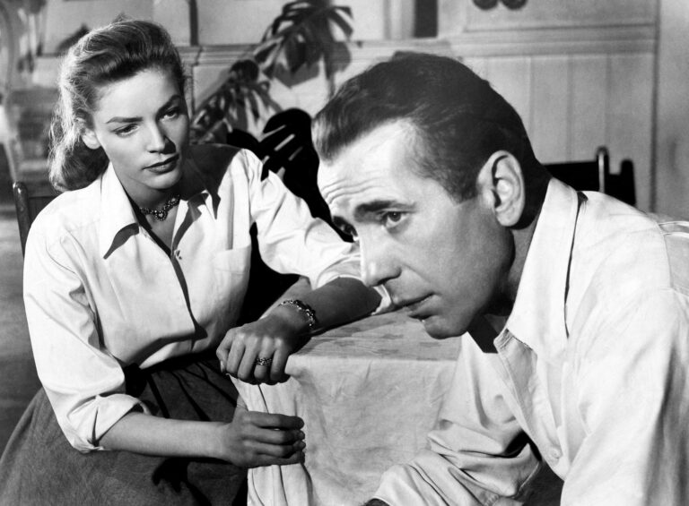 In how many movies did Humphrey Bogart and Lauren Bacall appear together?