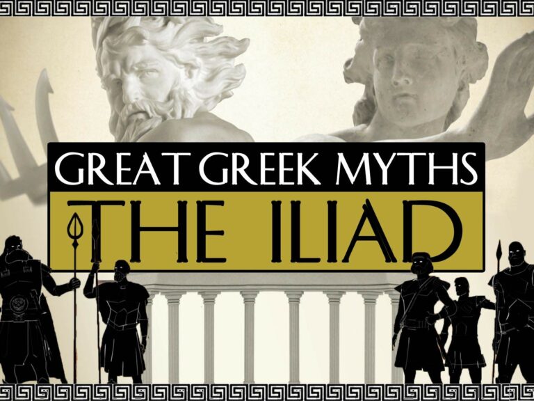 In The Iliad (ninth century B.C.), what god is Helen’s father?