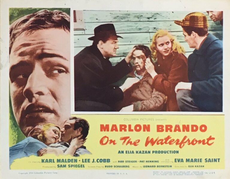 In what city was the waterfront in On the Waterfront (1954)?