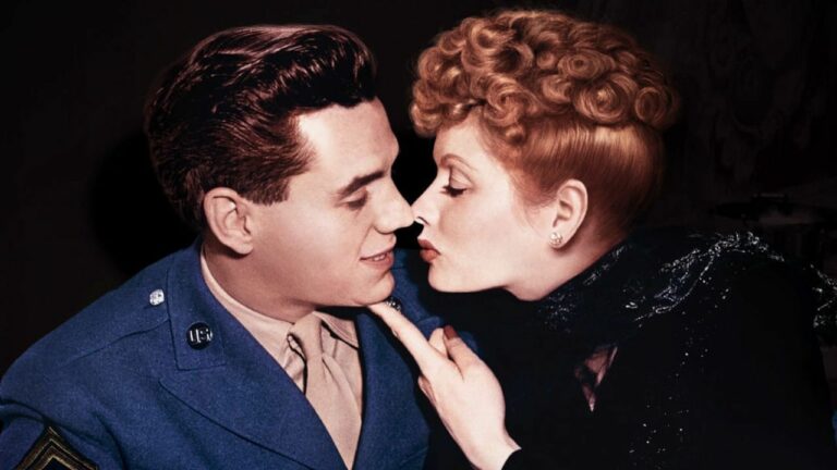 Lucille Ball and Desi Arnaz met on the set of which movie?