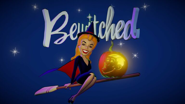 On the TV series “Bewitched”, how did Samantha (Elizabeth Montgomery) work magic?
