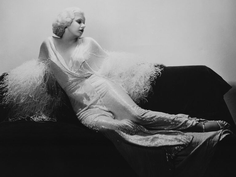 On what film was Jean Harlow working when she died?