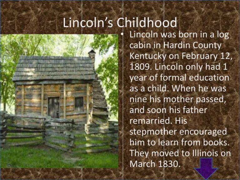 Was Lincoln the first president born in a log cabin?