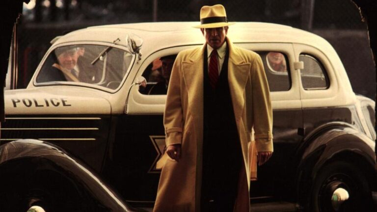 What actors preceded Warren Beatty in the role of Dick Tracy (1990)?