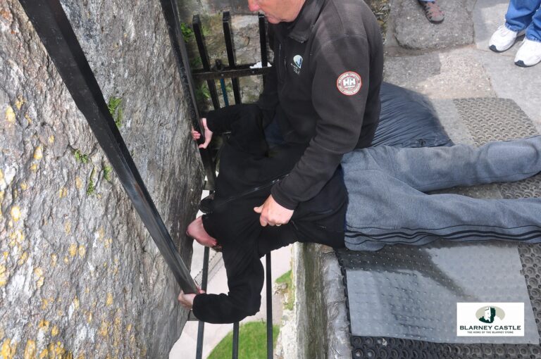What do you get when you kiss the Blarney Stone in Ireland?