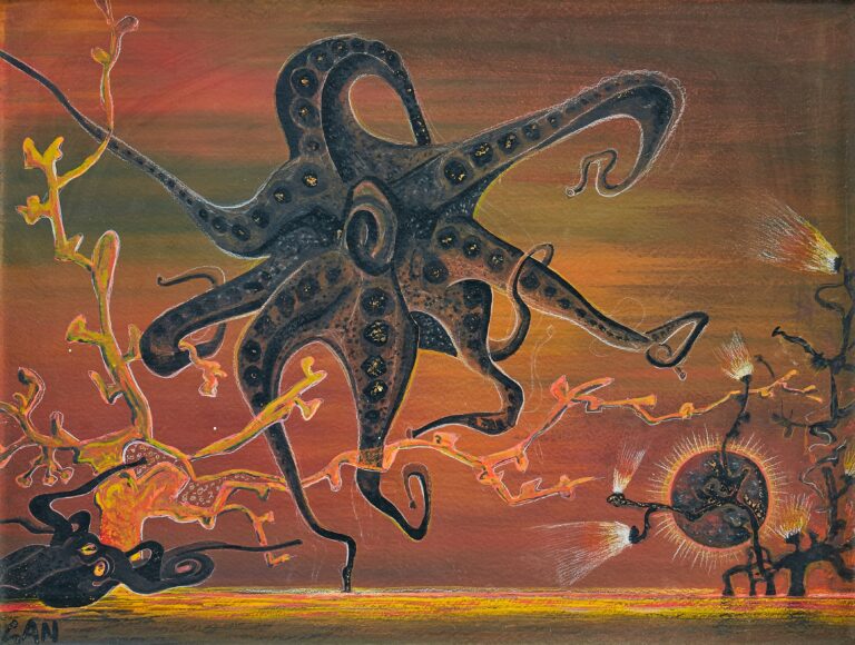 What is the octopus in The Octopus (1901)?