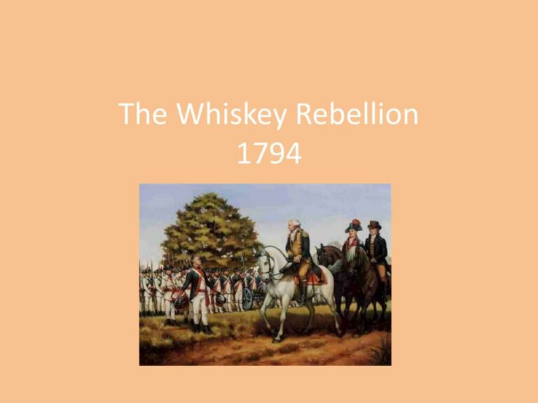 What kind of whiskey was involved in the Whiskey Rebellion?