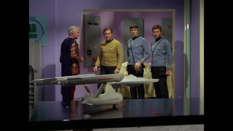 What science-fiction TV series did Leonard Nimoy appear in before “Star Trek” (NBC, 1966-69)?