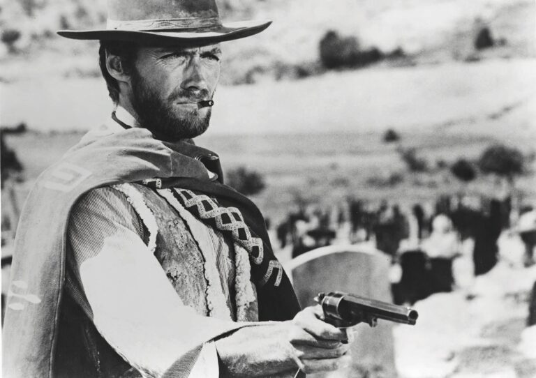 What was Clint Eastwood’s first screen appearance?