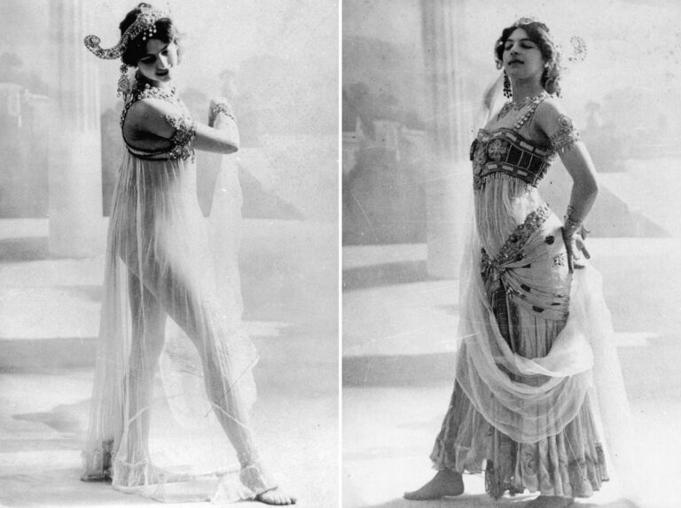 What was Mata Hari’s birth name and was she ever caught by the authorities?