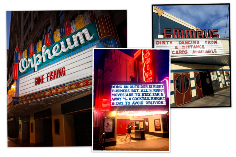 What was the first movie theater in the United States?