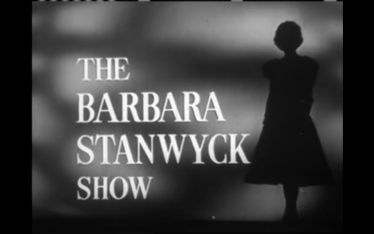 What was the name of Barbara Stanwyck’s TV show?