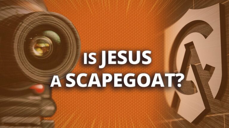 What was the original meaning of the word scapegoat?