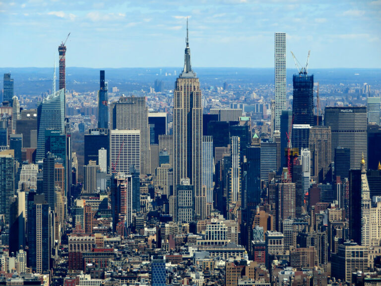 What was the tallest building in the world before the Empire State Building was opened?