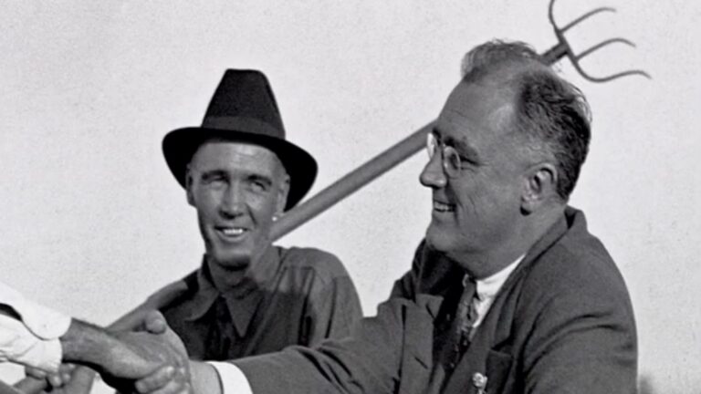 When did Franklin Roosevelt first use the term “New Deal” to describe his program for recovery?