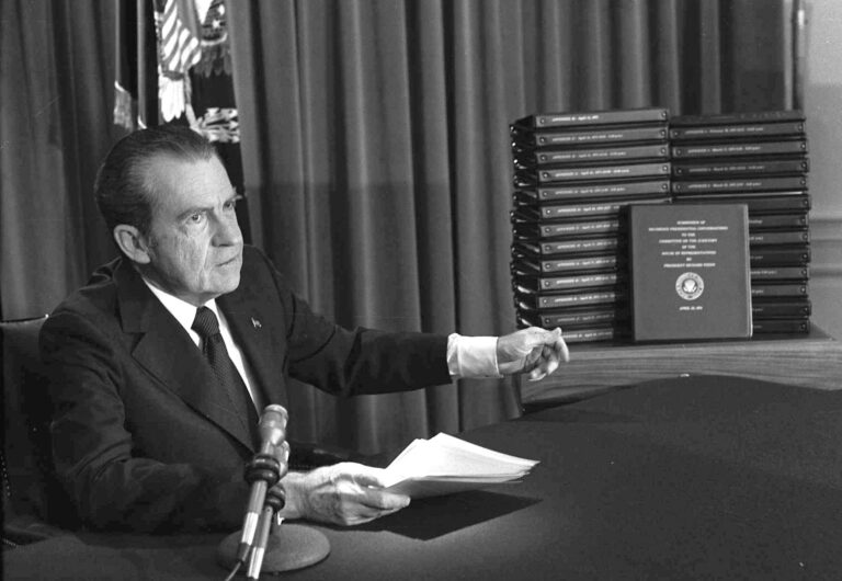 When did President Nixon introduce the term the “Silent Majority”?