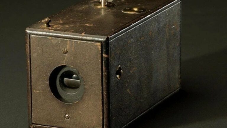 When was the first Kodak camera sold?