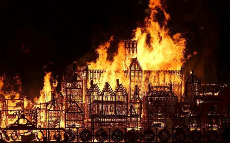 When was the Great Fire of London?
