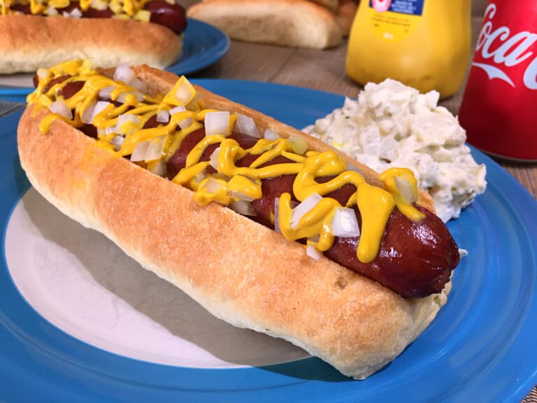 When was the hot dog introduced to the U.S.?