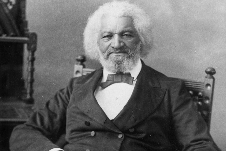 Where did Frederick Douglass get his last name?