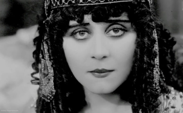 Where did Theda Bara get her name?