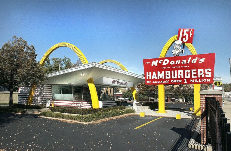 Where was the first McDonald’s located?