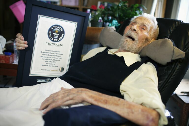 Who is on record as the longest-lived person in the world?