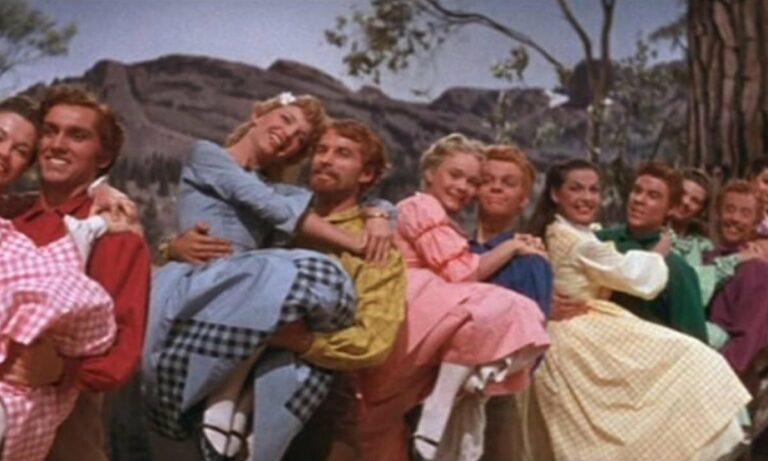 Who were the seven brothers and the seven brides in Seven Brides for Seven Brothers (1954)?