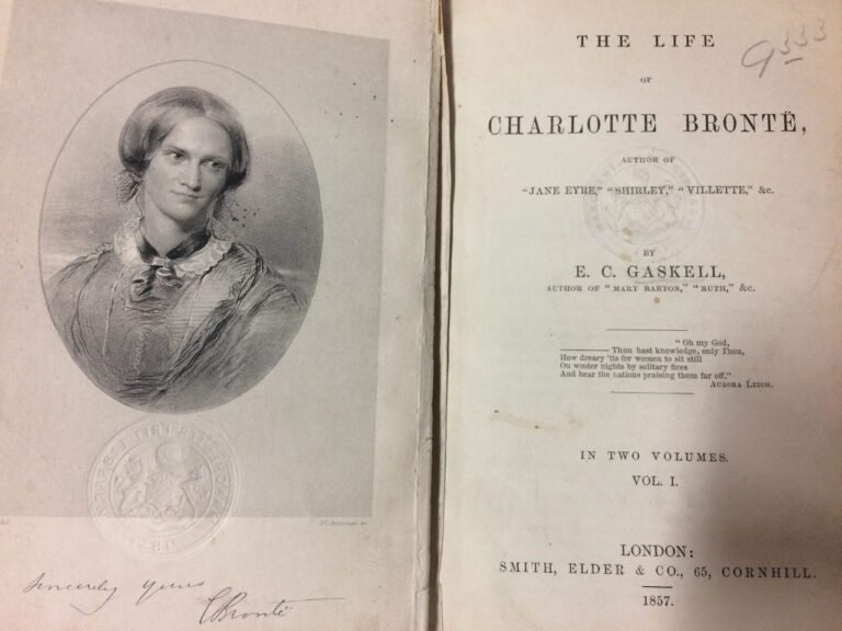 Who wrote The Life of Charlotte Bronte (1857)?
